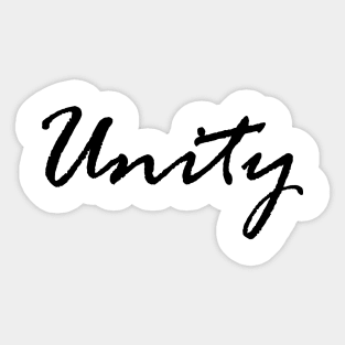 Unity Sticker